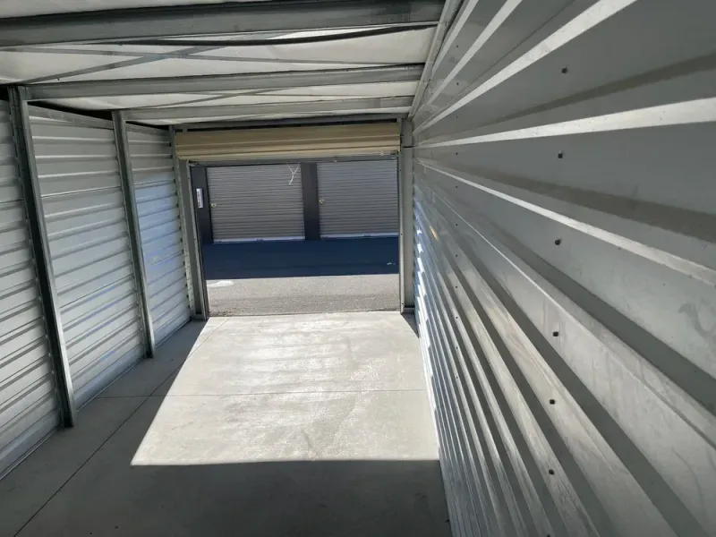 Secure gated entrance with keypad access