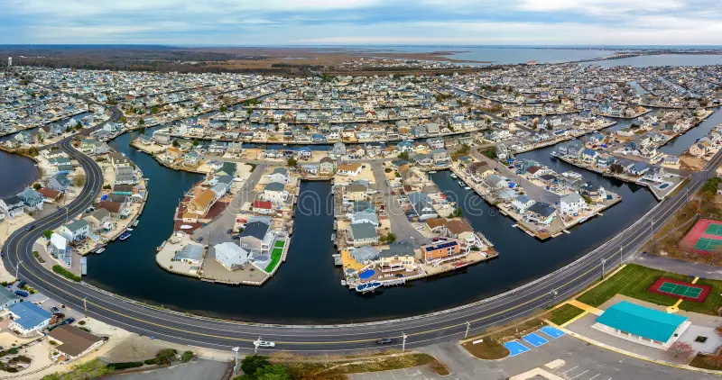 Ocean Township, New Jersey suburban neighborhood near the Jersey Shore
