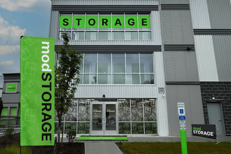 Climate-controlled storage corridor in Piscataway New Jersey