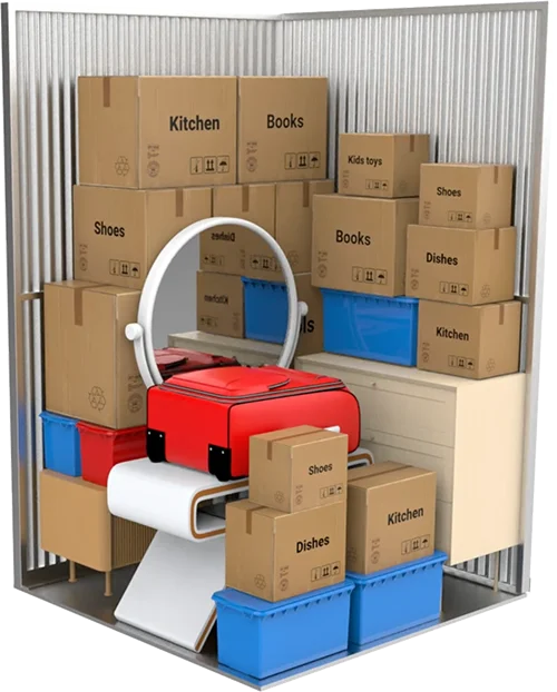 5x5 climate controlled storage unit